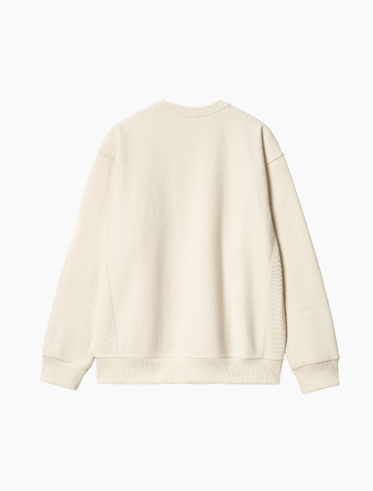 Sudadera American Script - natural