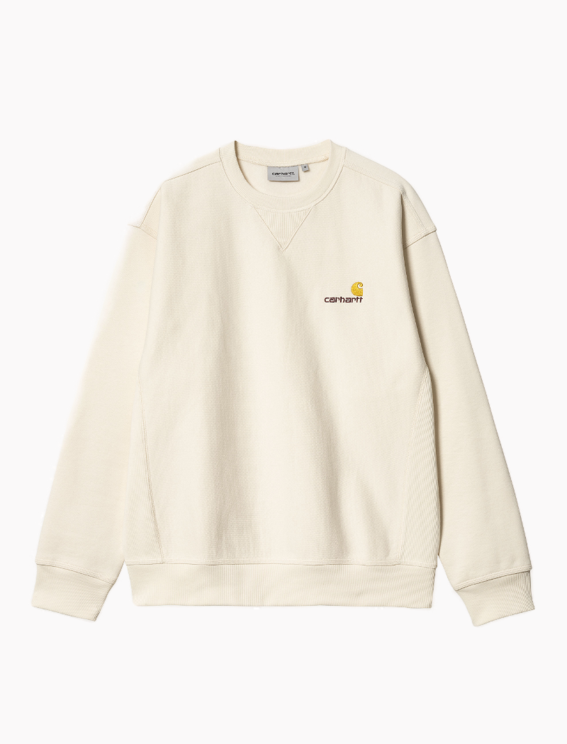 Sudadera American Script - natural
