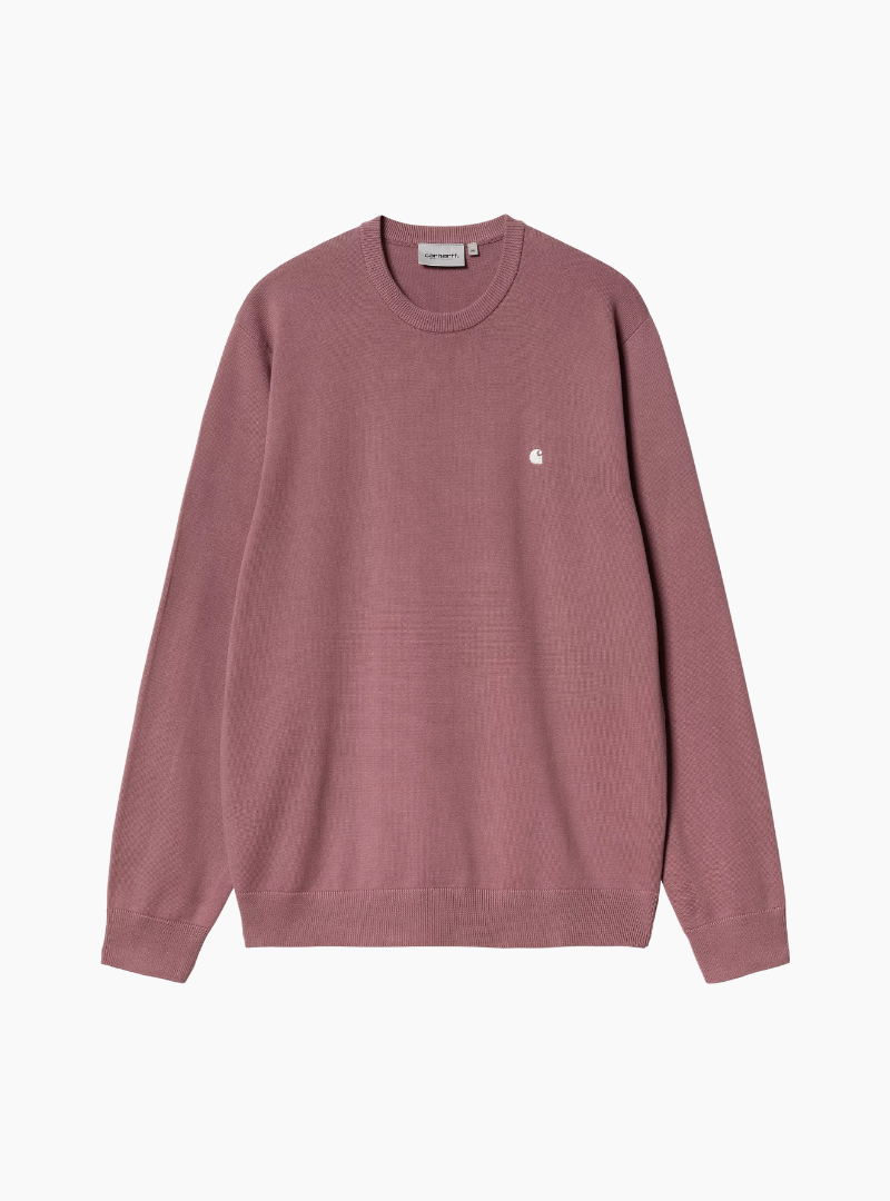 Jersey Madison - dusky pink / white