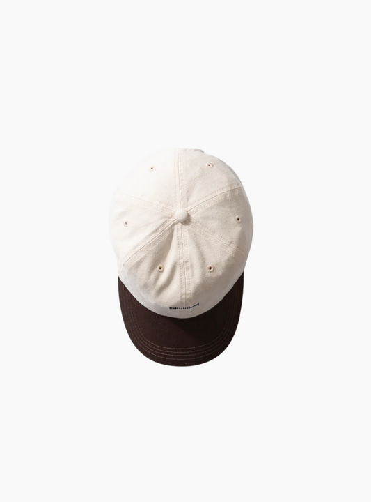 Gorro logo bicolor - off white