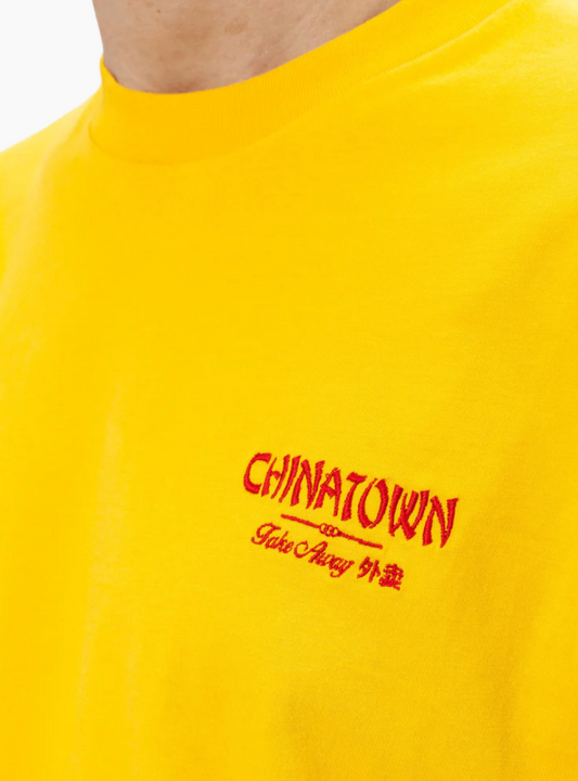 Camiseta Oversize Noodles - Amarilla