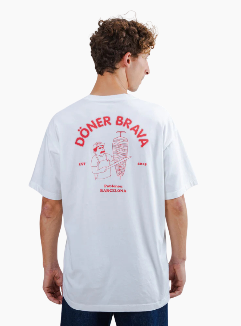 Camiseta Oversize Doner Brava Blanca
