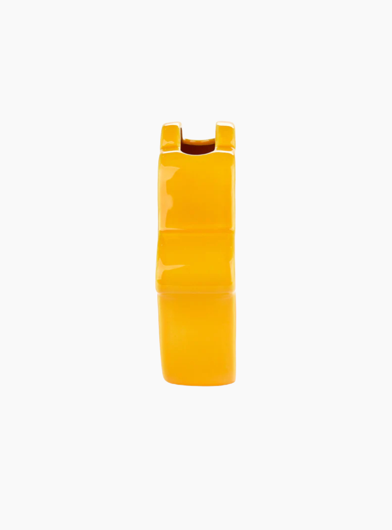 Florero Lucky Hand amarillo