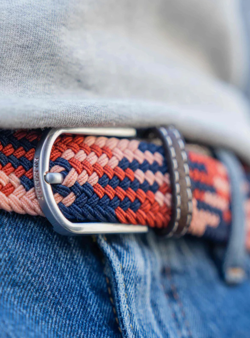Cinturón trenzado elástico - retba