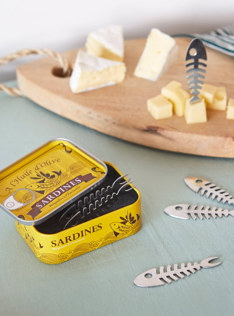 Tenedores aperitivo Sardinas - lata (6 uds.)