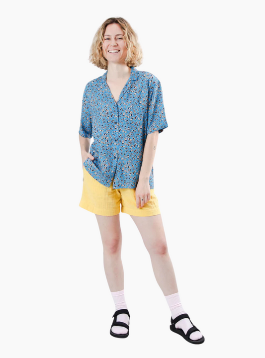 Blusa Aloha Just Swim - blue