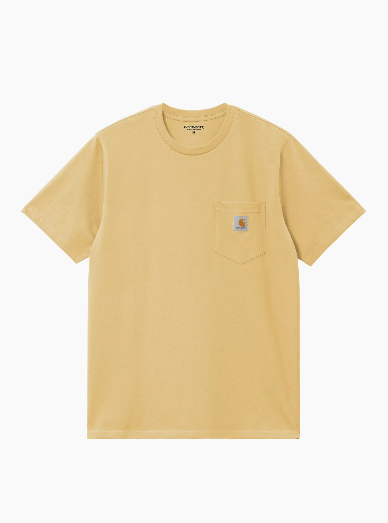 Camiseta S/S Pocket - air yellow