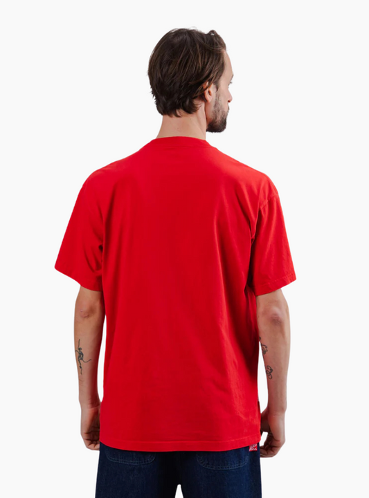 Camiseta Oversize Hot & Brava Pizza - Roja