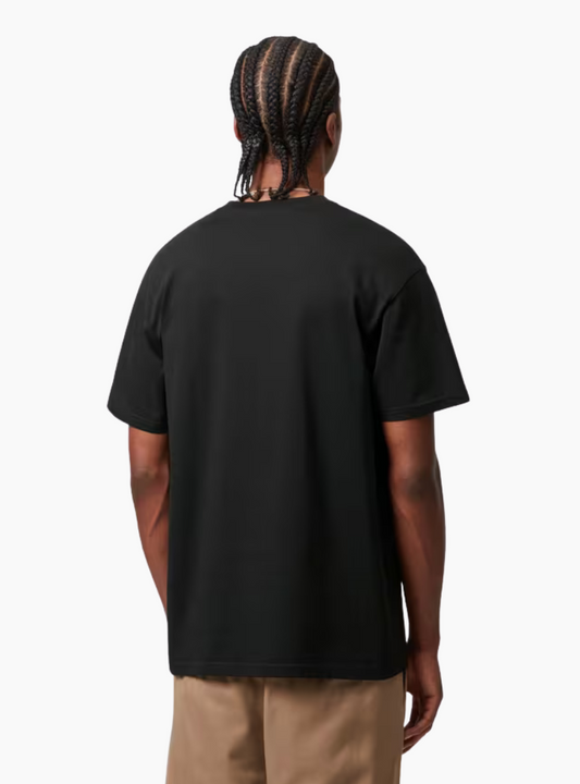 Camiseta S/S Chase - black / gold