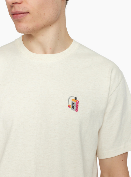 Camiseta Wal Application - off white