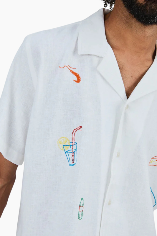Camisa Aloha Chiringuito Embroidery