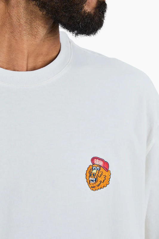 Camiseta Party Animal Asis x Brava blanca
