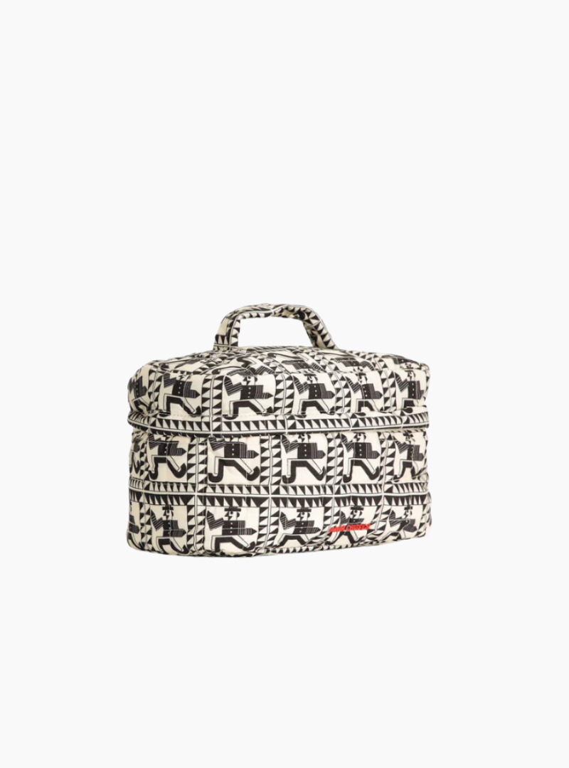 Neceser acolchado Quilted travel pouch