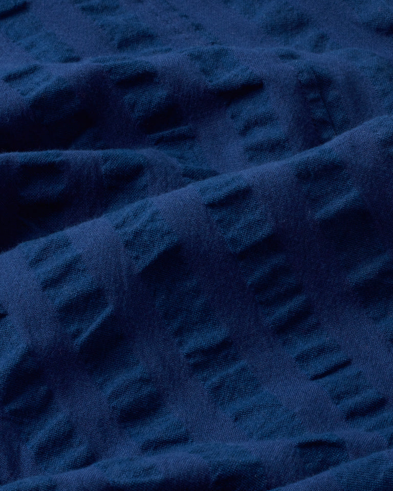 VESTIDO WILA AZUL SEERSUCKER