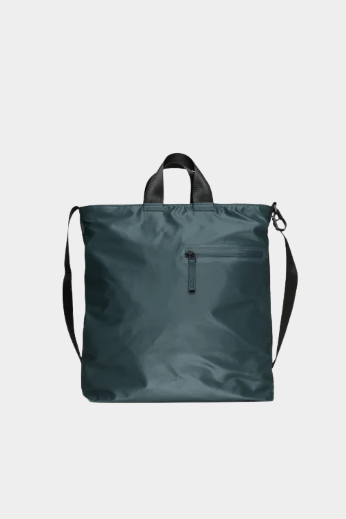 Bolso tote Rains Dash Mystique impermeable de 16 litros con asas cortas, correa de hombro y diseño minimalista
