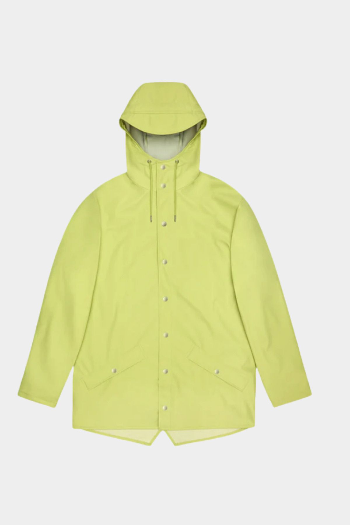 chubasquero unisex jacket de rains en color acid lime