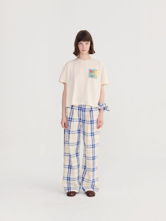 Camiseta cropped Bobo Gardening Time