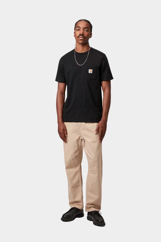 Camiseta S/S Pocket - Black