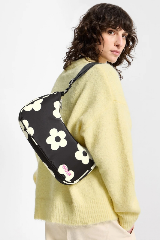 Bolso Bandolera Night Daisy - Negro