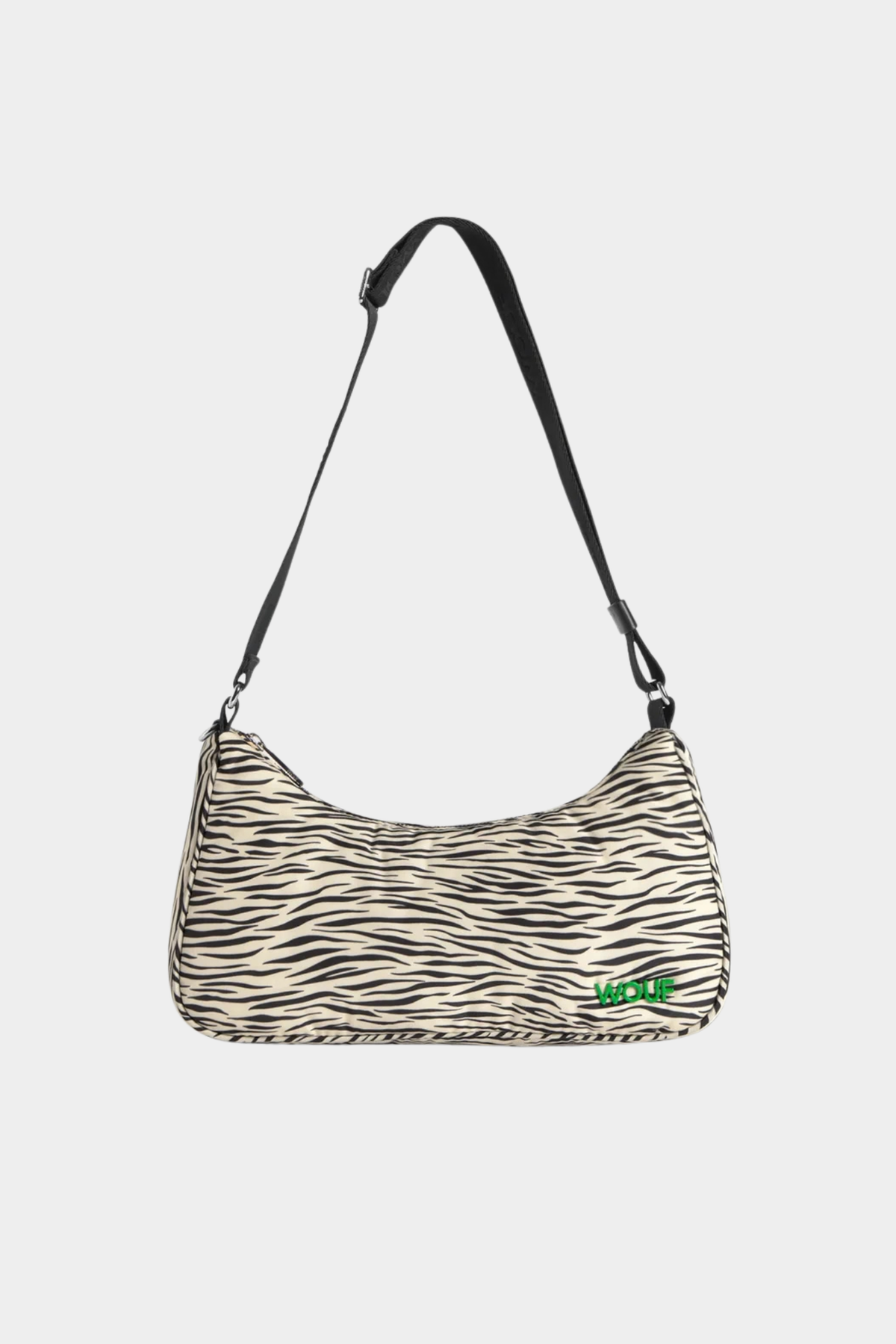 Bolso Bandolera Zebra Hit - Beige / Negro