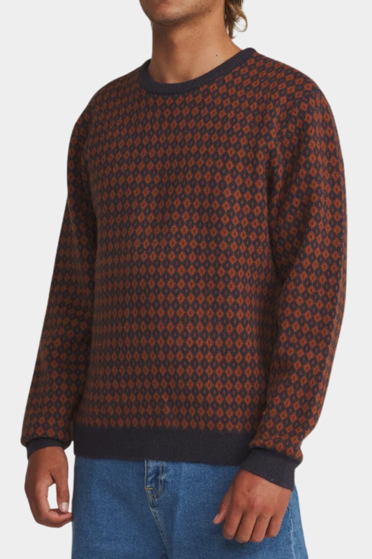 Jersey Check - Rust / Navy