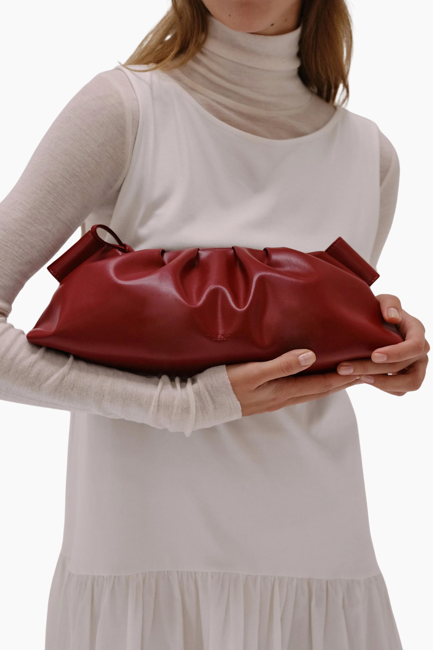 Bolso Dumpling Cherry Red