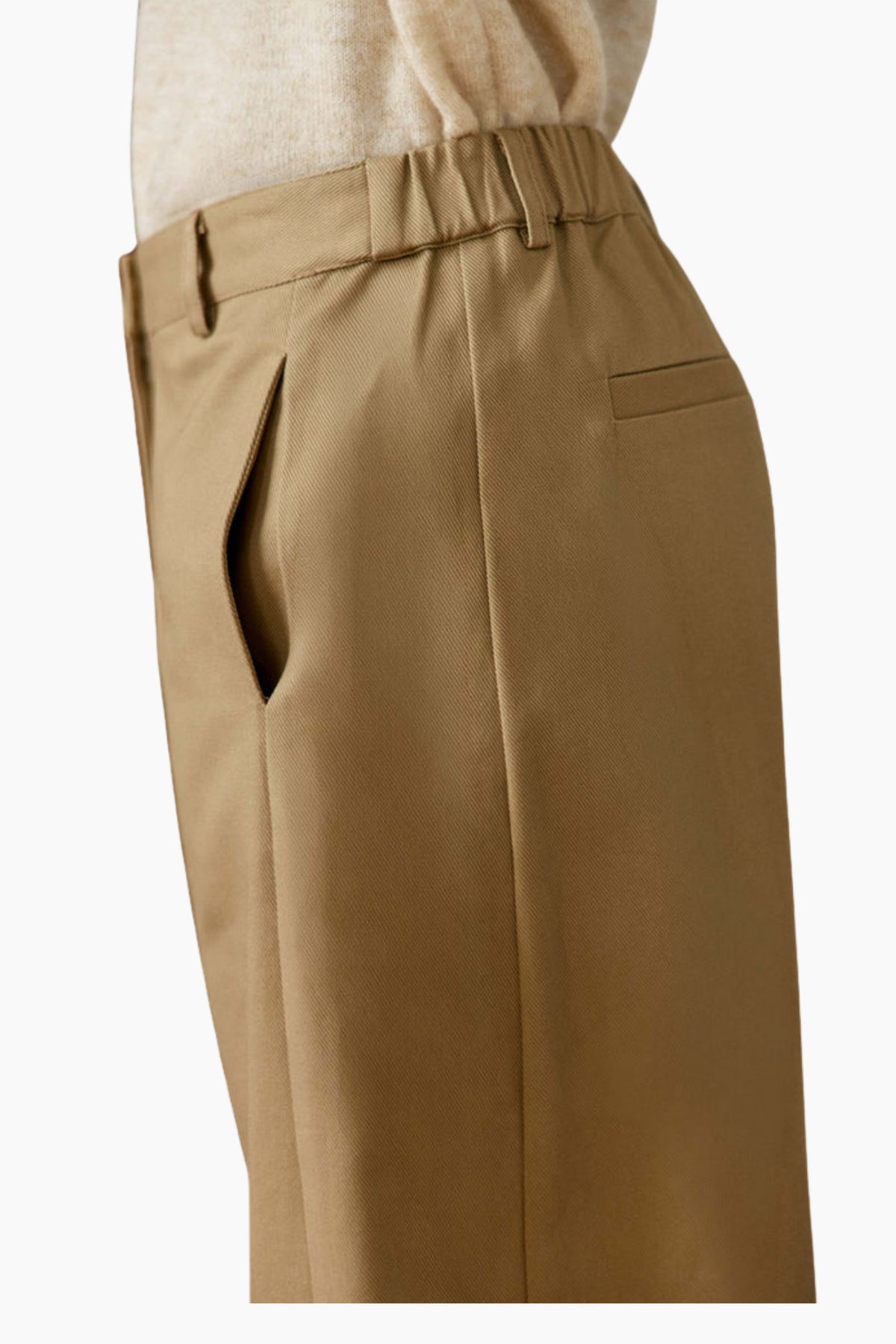 Pantalón Barrel Parrell - Beige