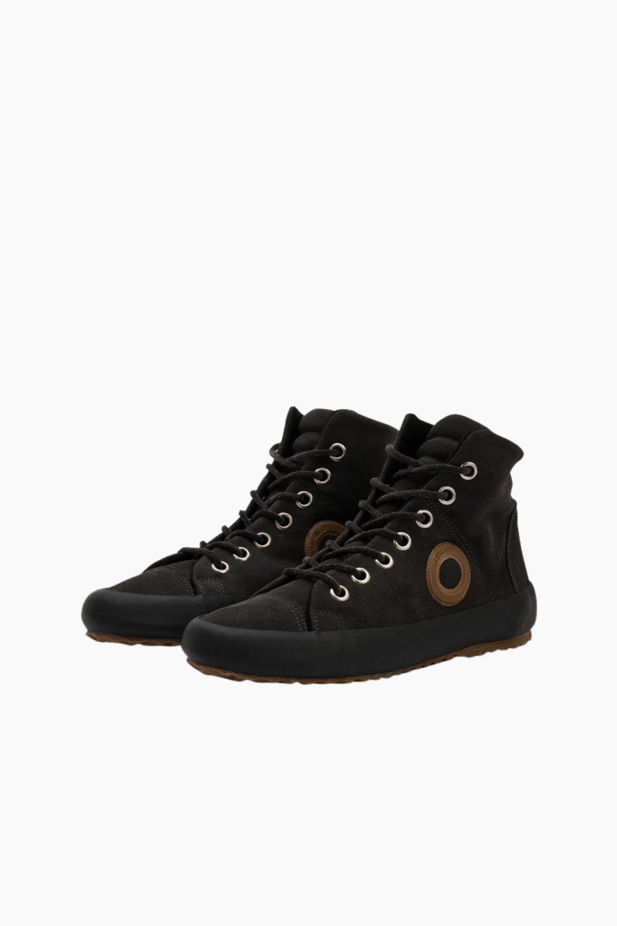 Zapatillas Altas Wen H Suede - Charcoal