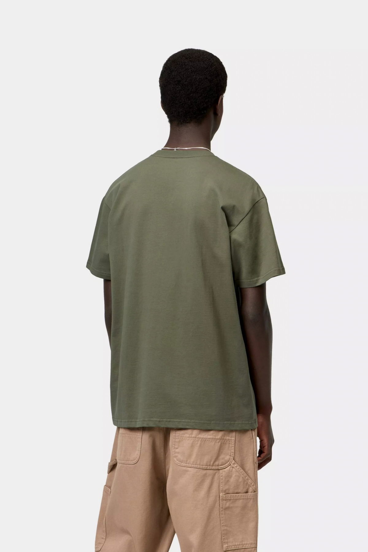Camiseta Carhartt S/S Chase Leaf / Gold
