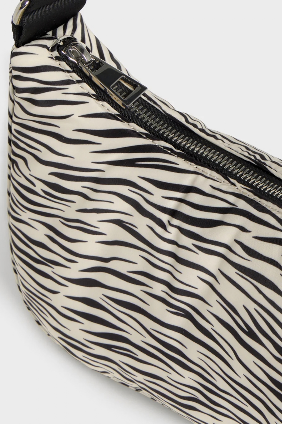 Bolso Bandolera Zebra Hit - Beige / Negro