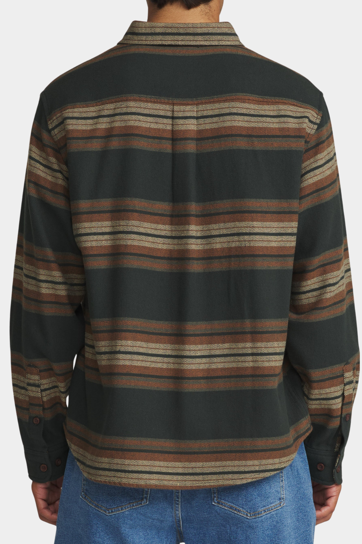 Camisa Sierra Flannel - Black Wash