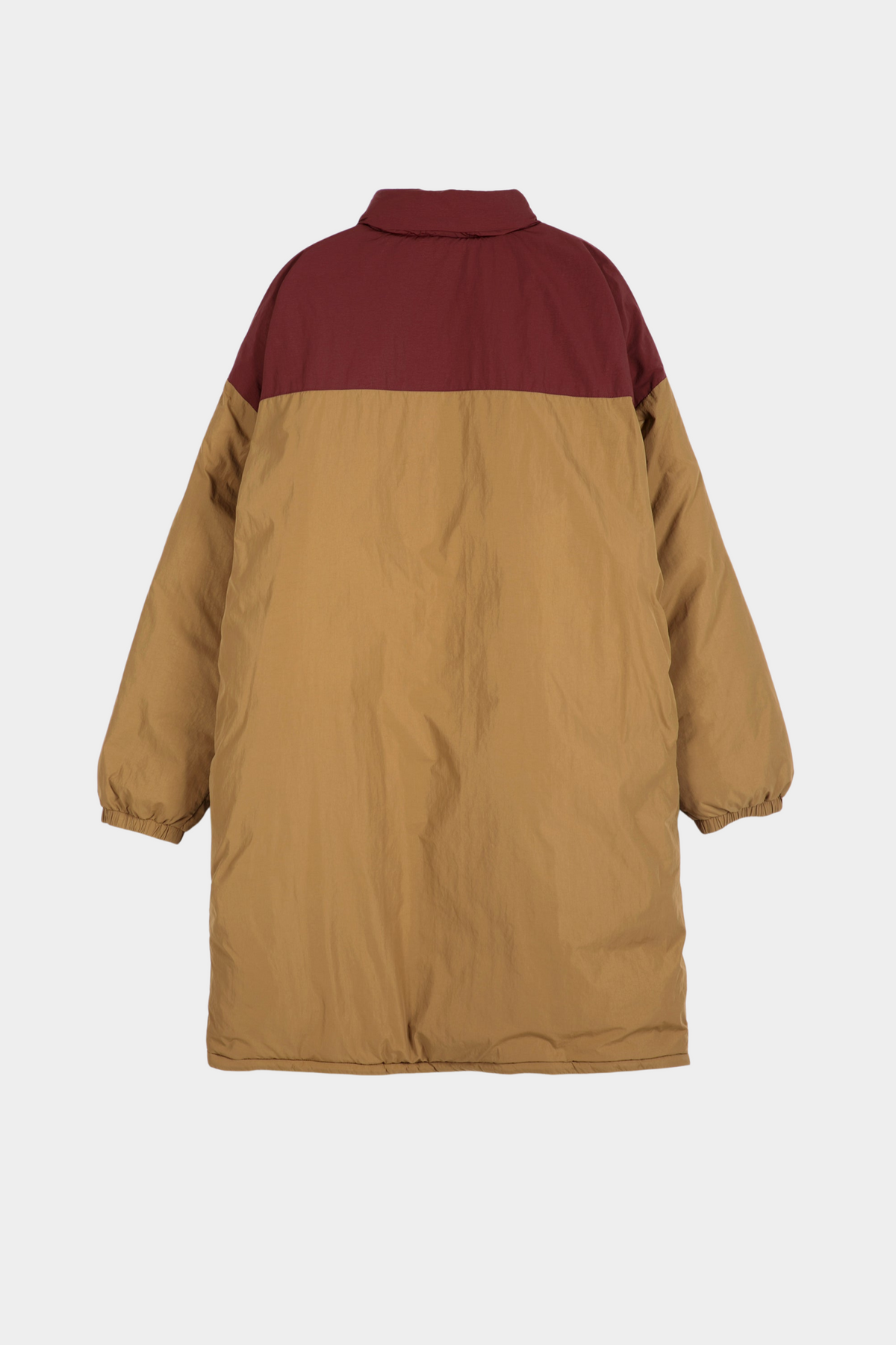 Parka Acolchada Oversize Color Block