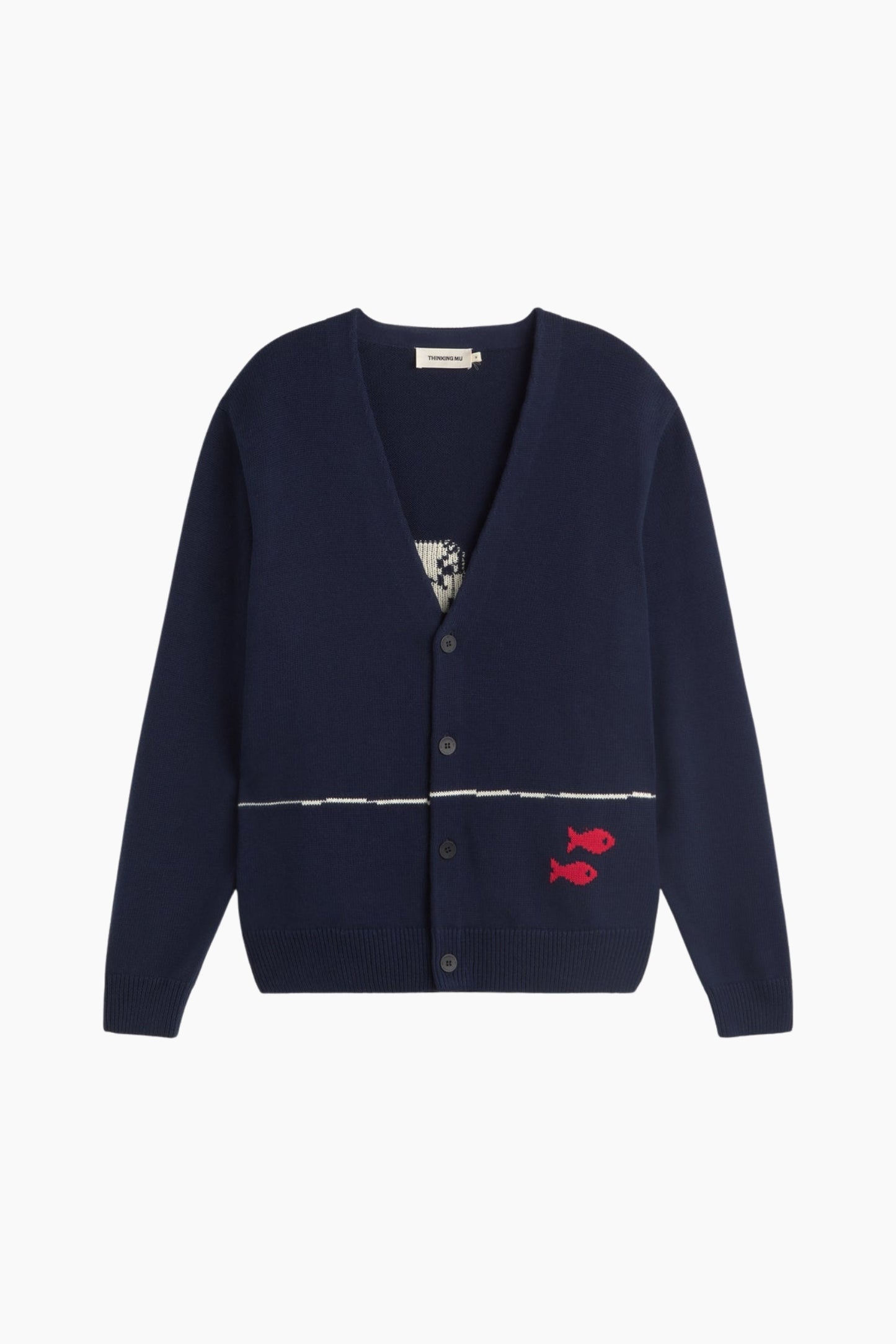 Cardigan Creed Pescadors - navy