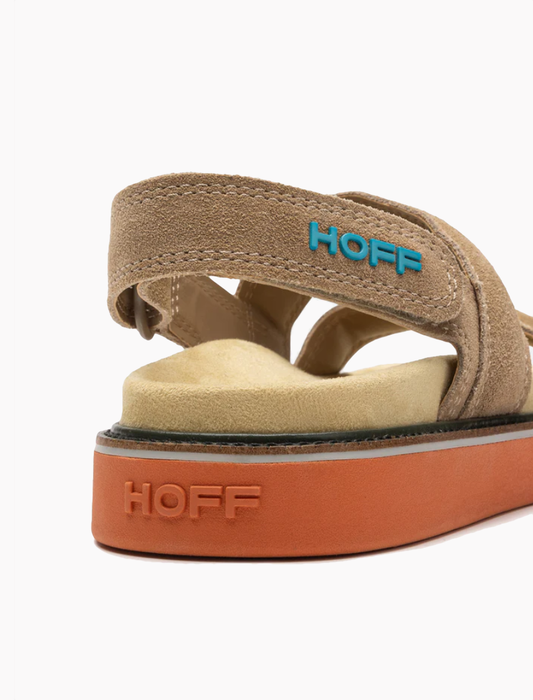 Sandalia Road piel - camel