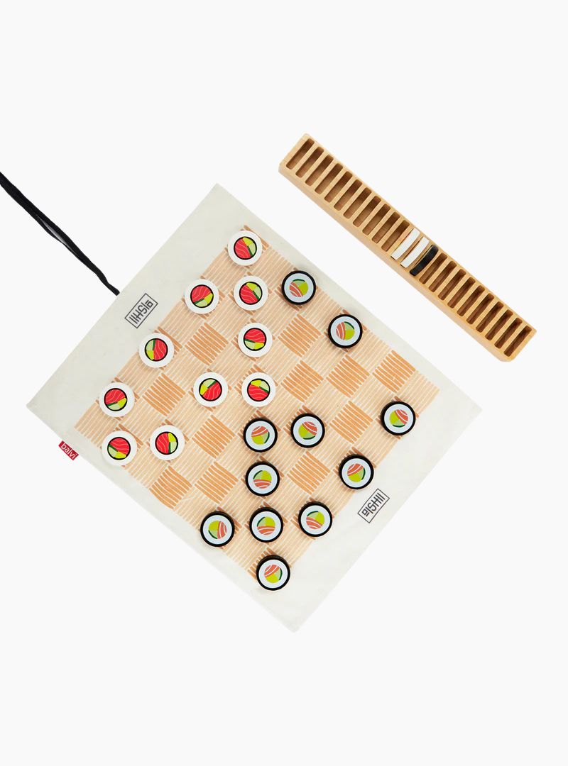 Juego de damas Damakis Balvi con piezas inspiradas en sushi