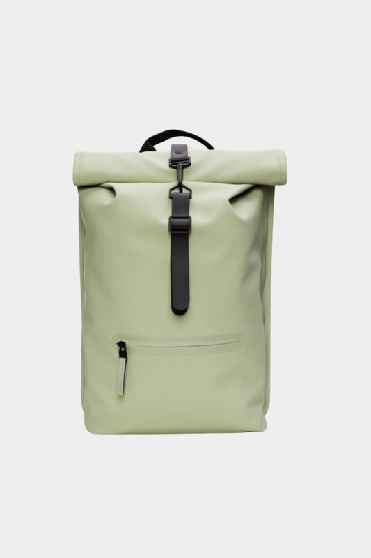 mochila rains rolltop rucksack earth verde salvia impermeable unisex