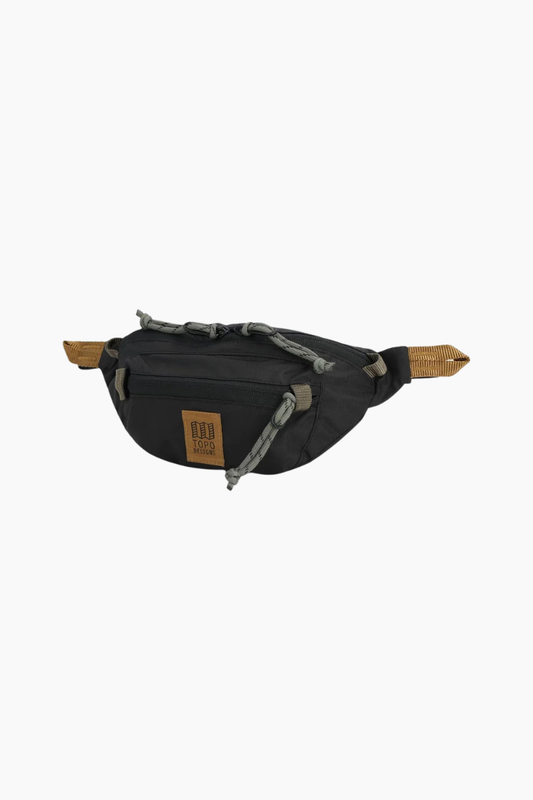 Riñonera Topo Designs Mountain Waist Pack Black Neutral nylon reciclado