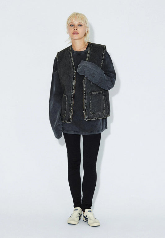 Vaqueros pitillo Lexy - black