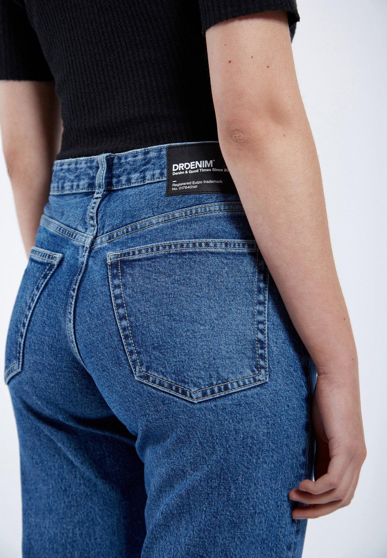 Vaqueros rectos Arch - bay mid retro