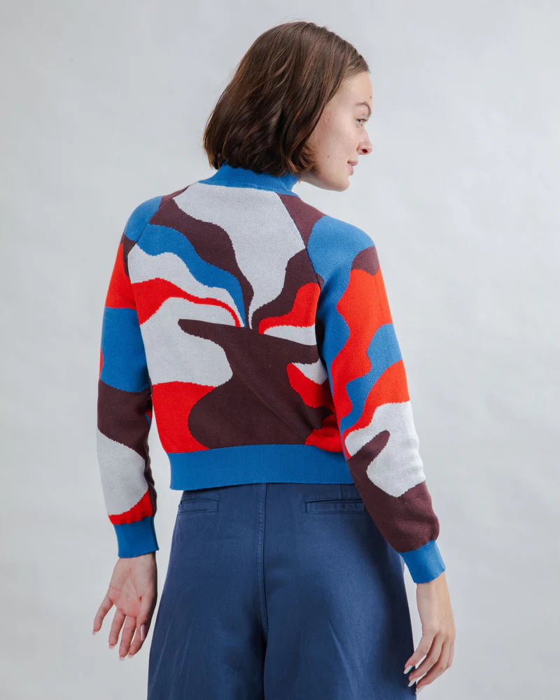 Jersey Corto Jacquard Sobremesa