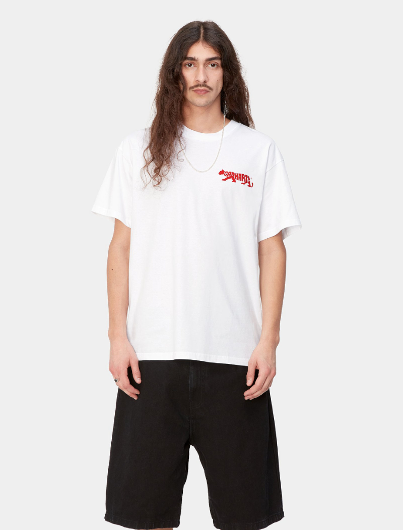 Camiseta S/S ROCKY - WHITE