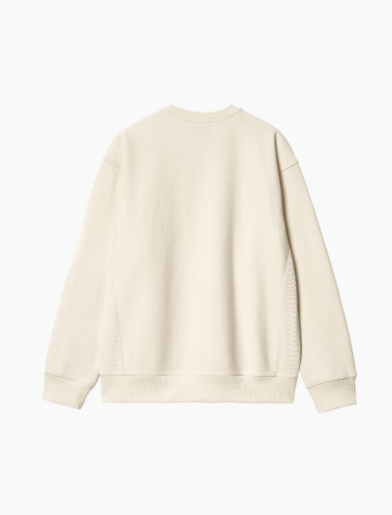 Sudadera American Script - natural