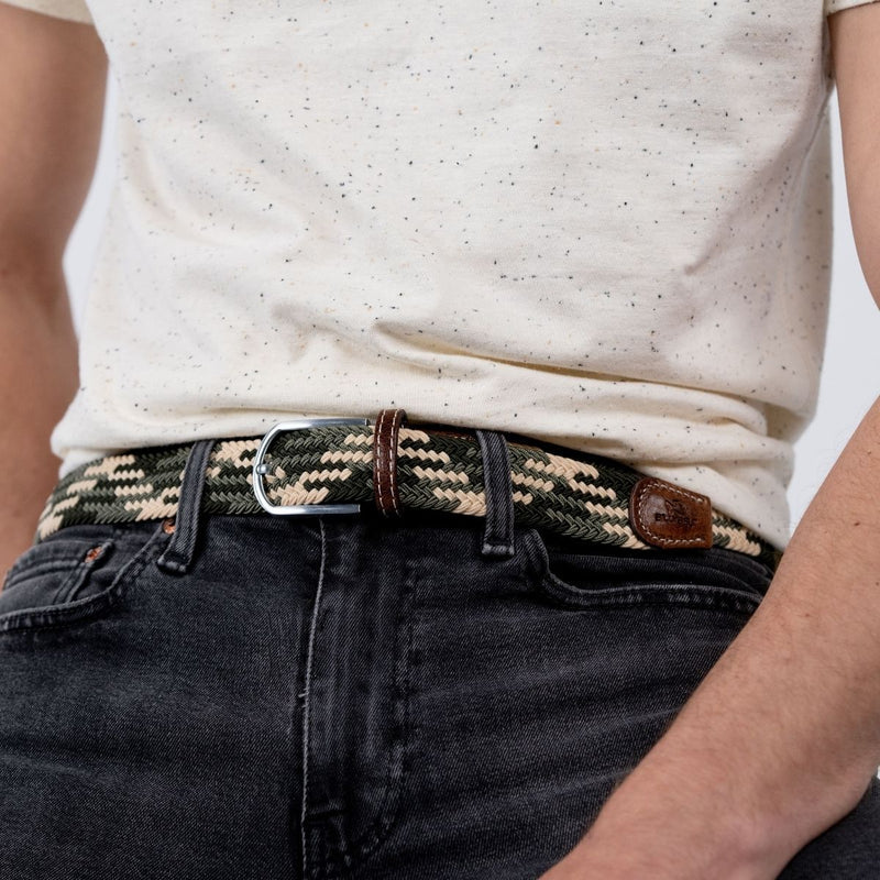 Cinturón trenzado elástico - amazonia