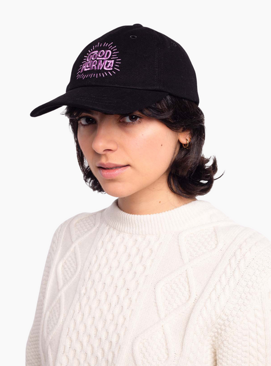 Gorra Good karma -  Black denim
