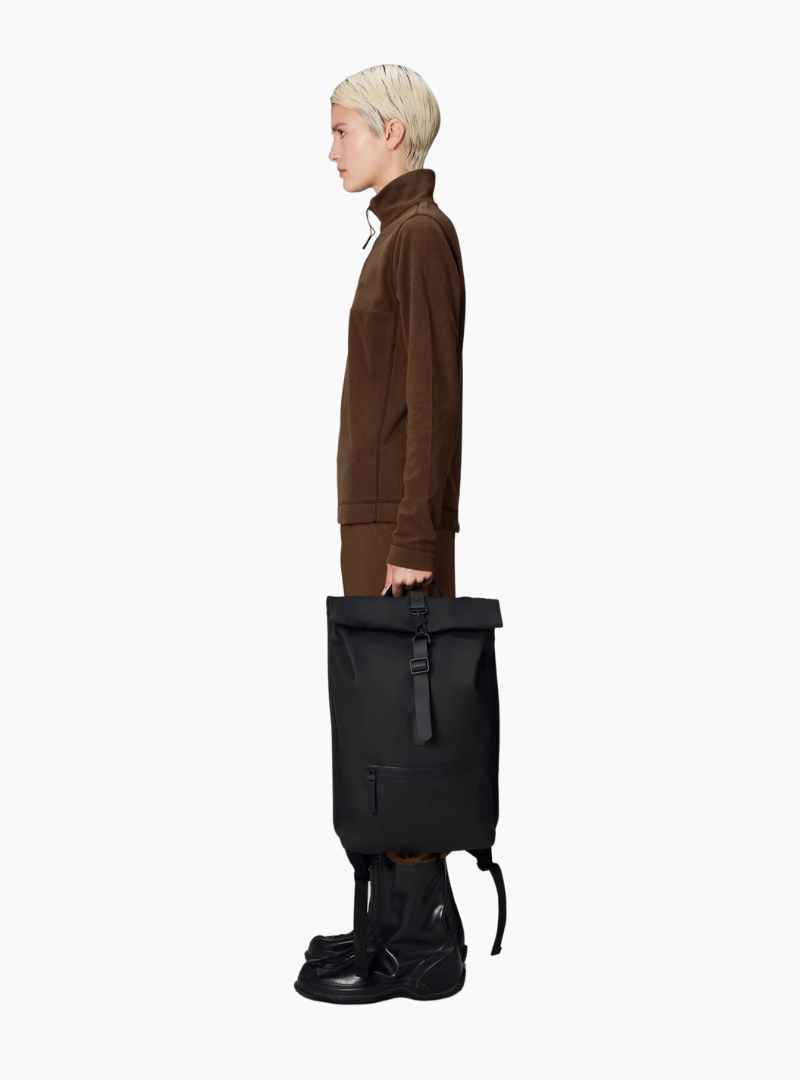 Rolltop Rucksack - black