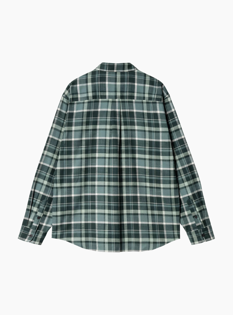 Camisa  L/S Fendrick Shirt - deep lagoon