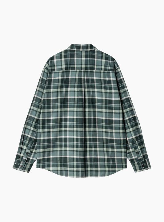 Camisa  L/S Fendrick Shirt - deep lagoon