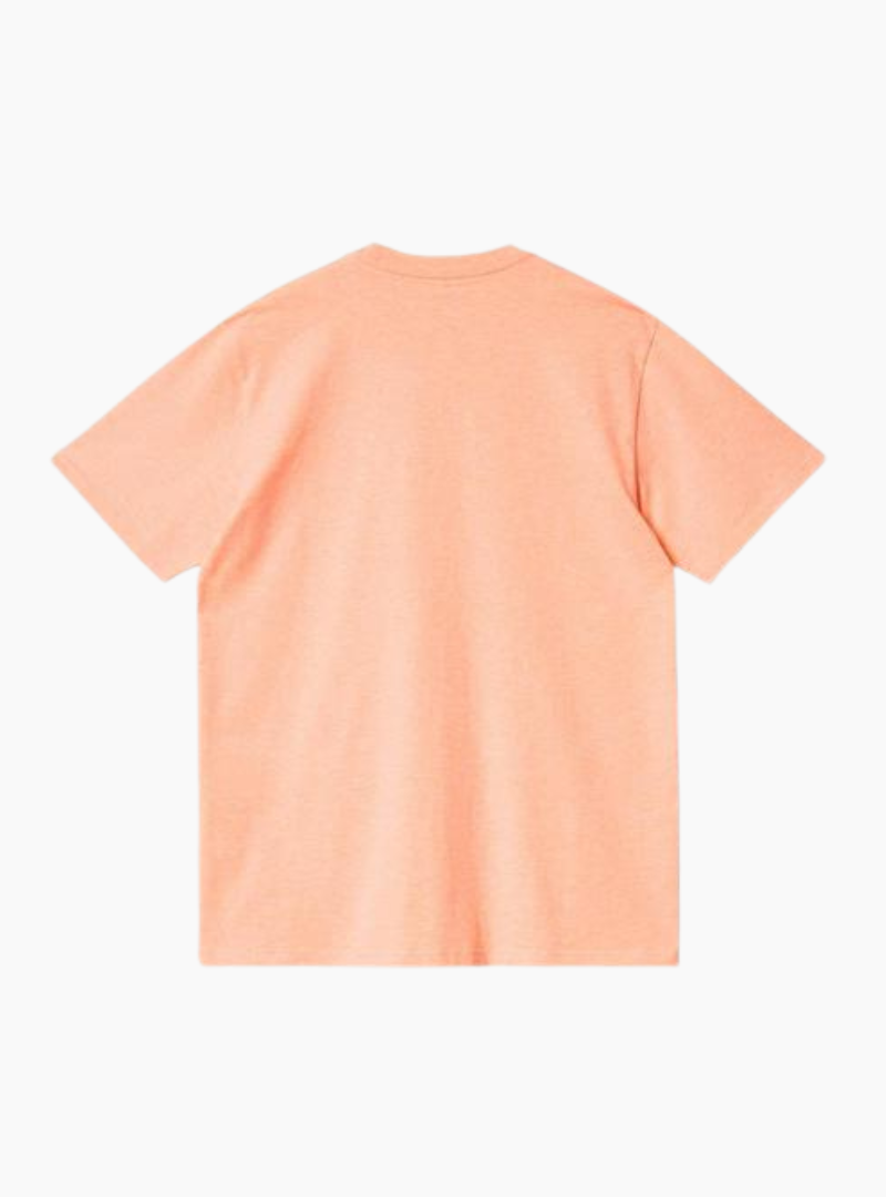 Camiseta S/S Pocket - grapefruit