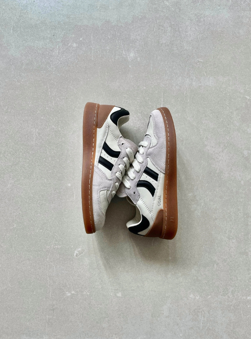 Zapatillas Goal - Black & White WHS (Mujer)