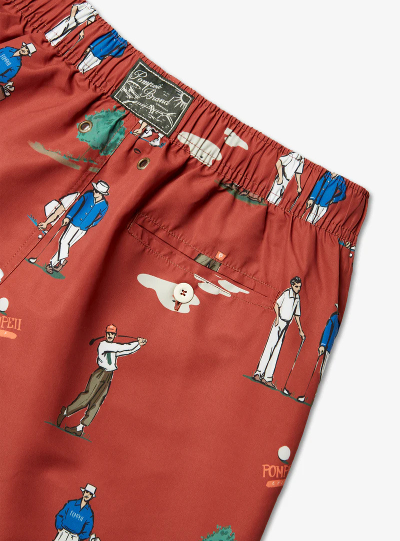 Bañador Golf - ruby red